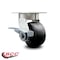 Service Caster 4 Inch Kingpinless Polyolefin Wheel Swivel Caster with Brake SCC-KP30S420-POR-SLB - alternate 4
